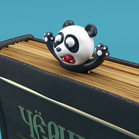 Sevimli Panda Kitap Ayracı