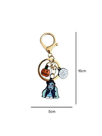Ölü Gelin Metal Charm Anahtarlık