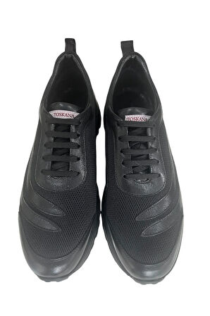 Taraftar Renkleri Erkek  Deri Sneaker