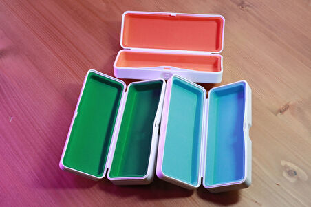 ModaTüm Gözlük Kutusu Beyaz -3 Adet-