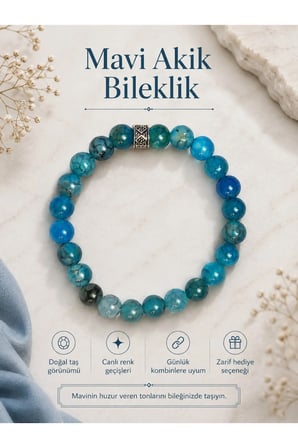 Bileklik Akik Taşı Doğal Taş Bilekliklerle Tarzınızı Yansıtın
