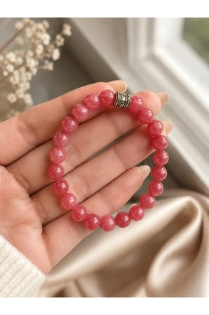 Gerçek Pembe Kuvars Doğal Taş | Huzur Ve Şefkat