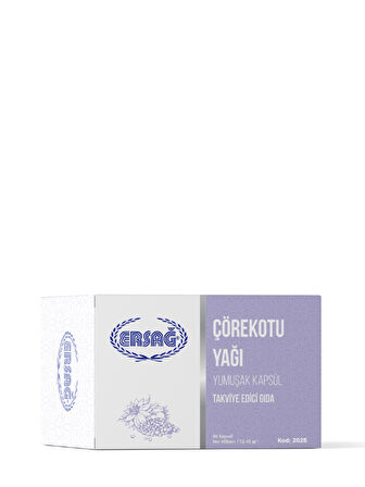 Ersağ Çörekotu Yağı (Jel Kapsül)