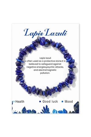 Lapis Taşı Bileklik - Minimalist ve Şık Unisex Aksesuar