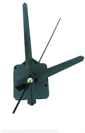 EXİZTİCARET Saat Mekanizması, 1 ADET 16 MM Şaft uzunluğu Sessiz Duvar Saati Mekanizması Askısız exizNM599