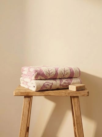 %100 Pamuk Banyo Ayak Havlusu 50x70 cm 2’li Set Yumuşak Yüksek Emici Kalın Dokulu