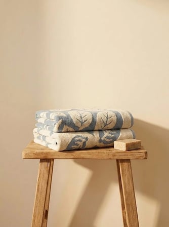 %100 Pamuk Banyo Ayak Havlusu 50x70 cm 2’li Set Yumuşak Yüksek Emici Kalın Dokulu