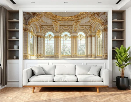 Sarayda salon poster duvar kağıdı