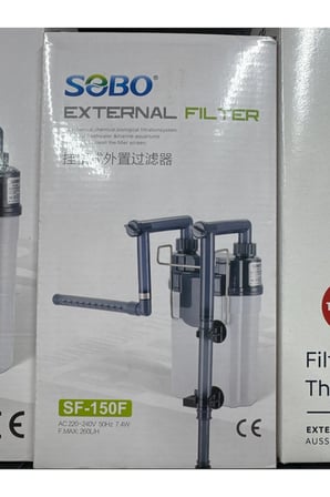 SF-150F Askı Dış Filtre 290 L/H 4W