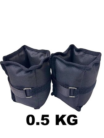 ME&RA SPORT   0.5 Kg x 2 Adet Toplam 1 Kg El Ayak Ağırlığı Egzersiz Seti Kum Ağırlık Torbası
