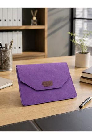 Doly Case 13 Inç Laptop / Notebook Kılıf Çantası - Mor