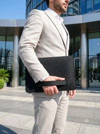 Doly Case 13 Inç Laptop / Notebook Kılıf Çantası - Siyah