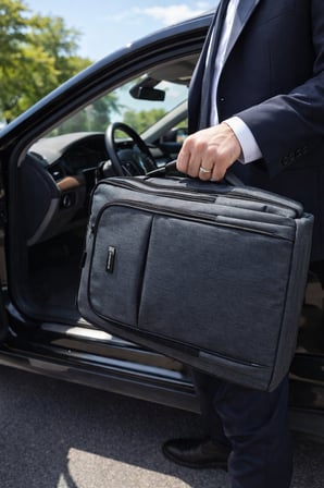 Laptop Notebook Sırt ve El Çantası - Seyahat Çantası - 17 Inç