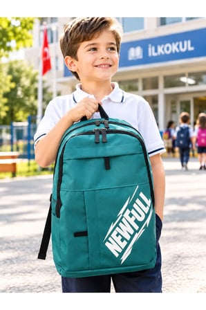 NEWFULL  OKUL SIRT ÇANTASI - YEŞİL