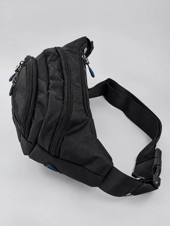 NEWİSH POLO ÇAPRAZ BEL VE OMUZ ÇANTASI-FREE BAG SİYAH MAVİ2