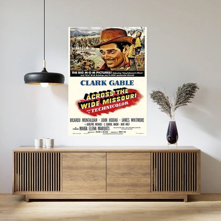 Across the Wide Missouri 1951 poster
