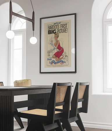 La parisienne 1957 poster