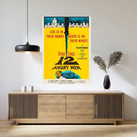 Twelve angry men 1957 poster