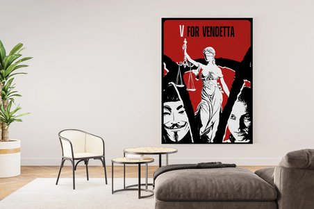 V for vendetta poster