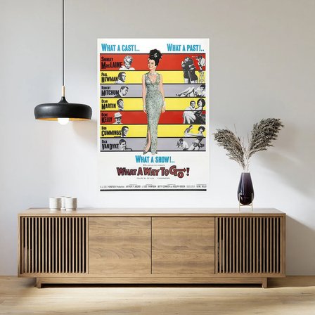 What a way to go 1964 poster
