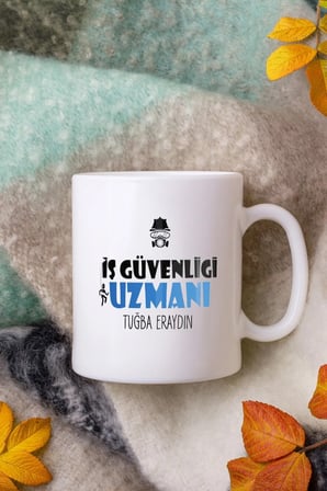 Alya Gift Shop Kişiye Özel İş Güvenliği Uzmanı Kupa Bardak