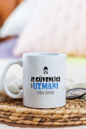 Alya Gift Shop Kişiye Özel İş Güvenliği Uzmanı Kupa Bardak