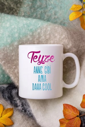 Alya Gift Shop Kişiye Özel Teyze Kupa Bardak