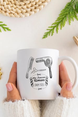 Alya Gift Shop Kişiye Özel Kuaför Kupa Bardak