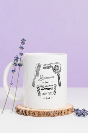Alya Gift Shop Kişiye Özel Kuaför Kupa Bardak