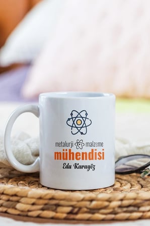 Alya Gift Shop Kişiye Özel Metalurji Mühendisi Kupa Bardak