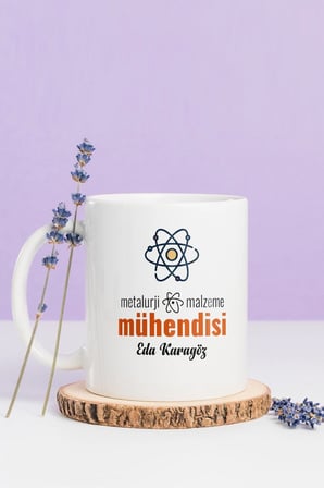 Alya Gift Shop Kişiye Özel Metalurji Mühendisi Kupa Bardak