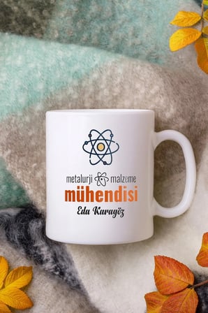 Alya Gift Shop Kişiye Özel Metalurji Mühendisi Kupa Bardak