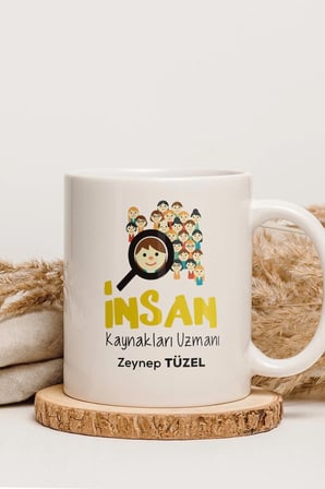 Alya Gift Shop Kişiye Özel İnsan Kaynakları Uzmanı Kupa Bardak