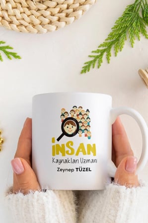 Alya Gift Shop Kişiye Özel İnsan Kaynakları Uzmanı Kupa Bardak