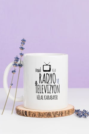 Alya Gift Shop Kişiye Özel Radyo Ve Televizyon Kupa Bardak