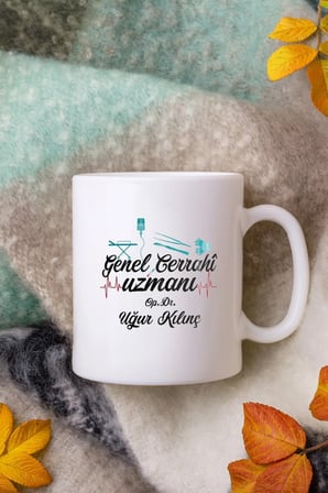 Alya Gift Shop Kişiye Özel Genel Cerrah Kupa Bardak