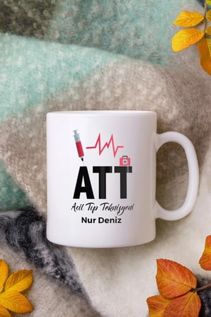 Alya Gift Shop Kişiye Özel Acil Tıp Teknisyeni Kupa Bardak