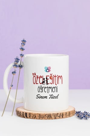Alya Gift Shop Kişiye Özel Özel Eğitim Öğretmeni Kupa Bardak