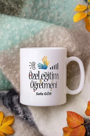 Alya Gift Shop Kişiye Özel Özel Eğitim Öğretmeni Kupa Bardak