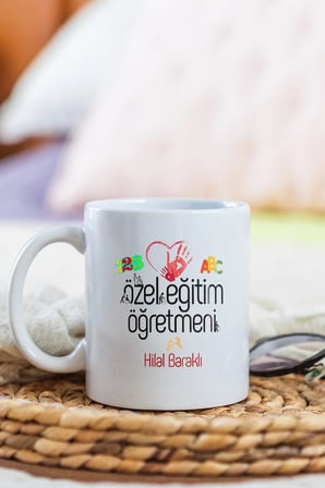 Alya Gift Shop Kişiye Özel Özel Eğitim Öğretmeni Kupa Bardak