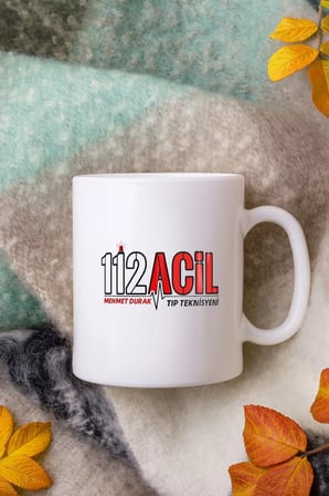 Alya Gift Shop Kişiye Özel Acil Tıp Teknisyeni Kupa Bardak