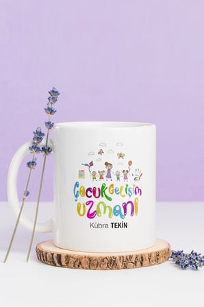 Alya Gift Shop Kişiye Özel Çocuk Gelişim Uzmanı Kupa Bardak