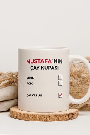 Alya Gift Shop Kişiye Özel Kişiye Özel Çay Kupa Bardak