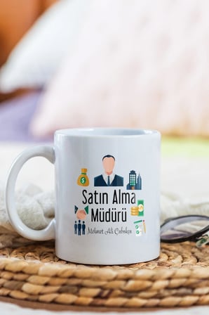 Alya Gift Shop Kişiye Özel Satın Alma Müdürü Kupa Bardak