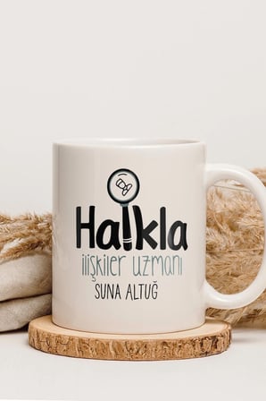 Alya Gift Shop Kişiye Özel Halkla İlişkiler Uzmanı Kupa Bardak