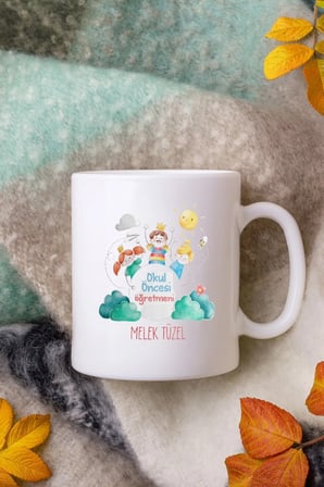 Alya Gift Shop Kişiye Özel Okul Öncesi Öğretmeni Kupa Bardak
