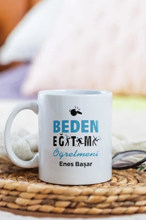 Alya Gift Shop Kişiye Özel Beden Eğitimi Öğretmeni Kupa Bardak