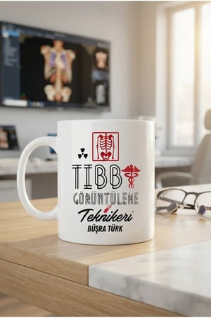 Alya Gift Shop Kişiye Özel Tıbbi Görüntüleme Teknikeri Kupa Bardak