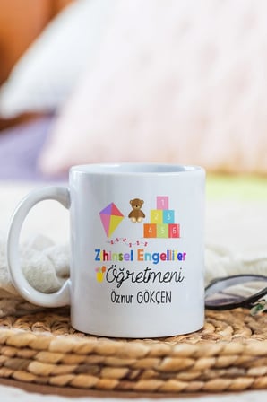 Alya Gift Shop Kişiye Özel Zihinsel Engelliler Öğretmeni Kupa Bardak