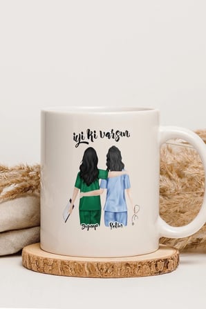 Alya Gift Shop Kişiye Özel İyi Ki Varsın Kupa Bardak